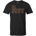 thumbnail image 1 of 9 Crowns Tees Men's El Jefe T-Shirt (Black, Small), 1 of 2