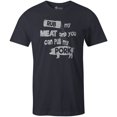 thumbnail image 1 of 9 Crowns Tees Men's Grill Sergeant Funny BBQ T-Shirt (Pull/Navy, XX-Large), 1 of 4