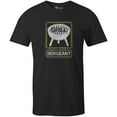 thumbnail image 1 of 9 Crowns Tees Men's Grill Sergeant Funny BBQ T-Shirt (Sergeant/Black, Small), 1 of 4