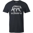 thumbnail image 1 of 9 Crowns Tees Men's Papa Bear Shirt-PapaBear (Navy, Small), 1 of 2