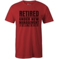 thumbnail image 1 of 9 Crowns Tees Men's Retirement Gift Funny Graphic T-Shirts (Ask Wife - Red, 2XL), 1 of 3