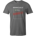 thumbnail image 1 of 9 Crowns Tees Men's Retirement Gift Funny Graphic T-Shirts (To Do - Metal, Large), 1 of 3