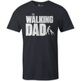 thumbnail image 1 of 9 Crowns Tees Men's Walking Dad Funny Sarcastic T-Shirt (Navy, XX-Large), 1 of 2