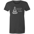 thumbnail image 1 of 9 Crowns Tees Men's Zen Get Woke Graphic Shirt (Chill Juniors Charcoal, 3X-Large), 1 of 3