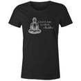 thumbnail image 1 of 9 Crowns Tees Men's Zen Get Woke Graphic Shirt (Don't Juniors Black, X-Large), 1 of 4