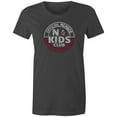 thumbnail image 1 of 9 Crowns Tees Official Member of the No Kids Club Funny T-Shirt (Juniors Charcoal, 3XL), 1 of 3