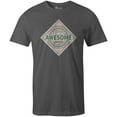 thumbnail image 1 of 9 Crowns Tees Unisex Awesome Hot Sauce Graphic T-Shirt (Tabasco Mens Metal, 3X-Large), 1 of 4