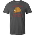 thumbnail image 1 of 9 Crowns Tees Unisex Fit'ness Taco Funny Sarcastic T-Shirt (Heavy Metal, 3X-Large), 1 of 2