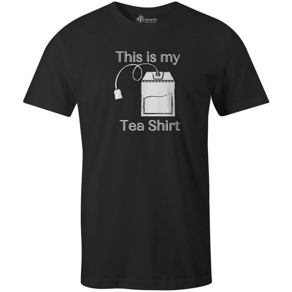 9 Crowns Tees Unisex Tea shirt Funny T-shirt (Unisex Black, 3XL)