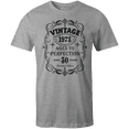 thumbnail image 1 of 9 Crowns Tees Vintage Aged to Perfection 30th 40th 50th 60th 70th 2021 Birthday T-Shirt, 1 of 3