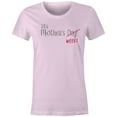 thumbnail image 1 of 9 Crowns Tees Women's Mommy Shark Cute Graphic T-Shirt (Mothers Week Juniors-Pink, Small), 1 of 2