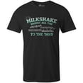 thumbnail image 1 of 9 Crowns Tees Women's My Milkshake Funny Sarcastic T-Shirt-Unisex (Unisex Black, Medium), 1 of 4