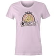 thumbnail image 1 of 9 Crowns Tees Y'all Need Cheeses Funny Graphic Tee Shirt (Juniors Pink, XS), 1 of 3