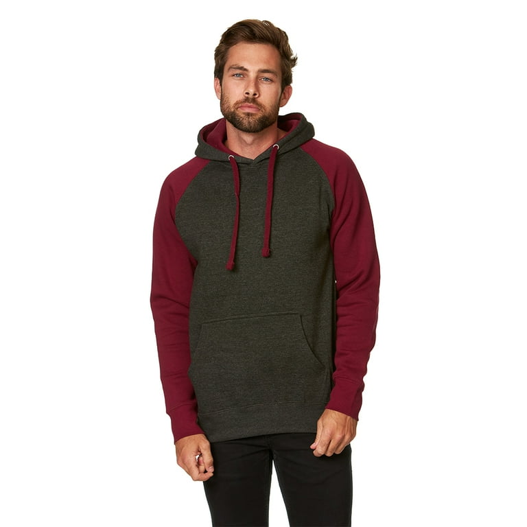 Color block pullover hoodie hot sale
