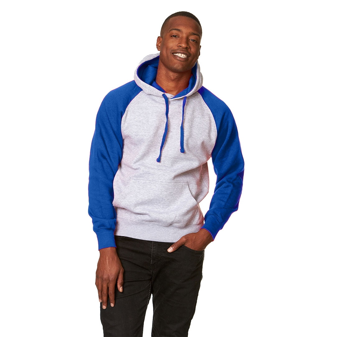 Color heathered top sweat hoodie