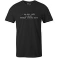 thumbnail image 1 of 9 Crowns Unisex Men's Women's Graphic tee Funny  Not Lazy T-shirt (NotLazy-Black, Small), 1 of 3
