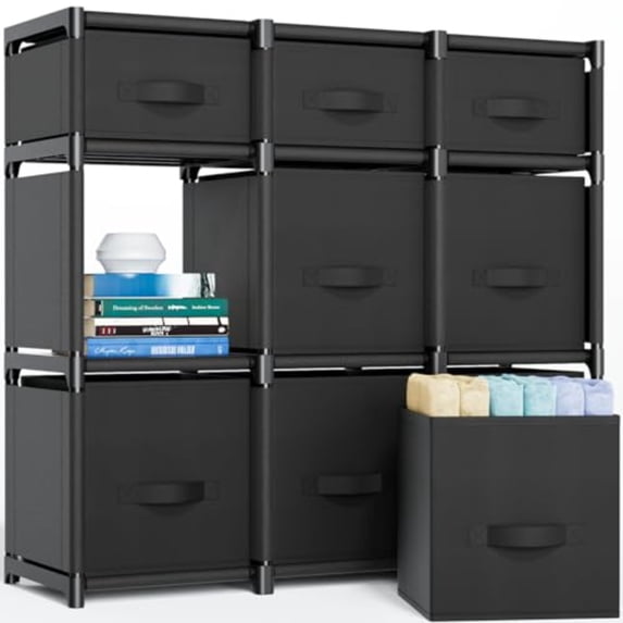 9 Cube Storage Organizer Closet Organizers and Storage Cube Storage ...