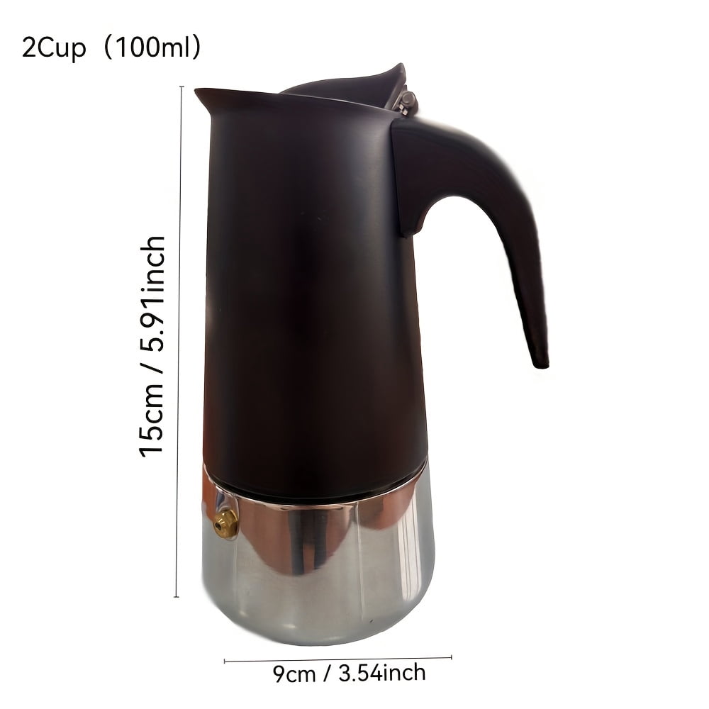 ELESTAB 58.5mm Espresso Puck Screen & Stand - 316L Stainless Steel, 150um Filter, Fits 58mm Portafilters (Gaggia, Breville, Etc.)