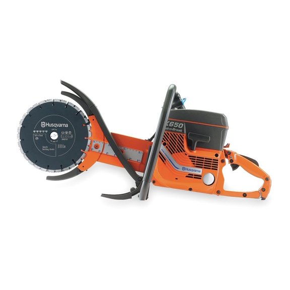 Husqvarna Cut-n-Break Power Cutter - 9 In Blade, 16 In Cut Depth, Wet, 5.0 HP 2-Cycle