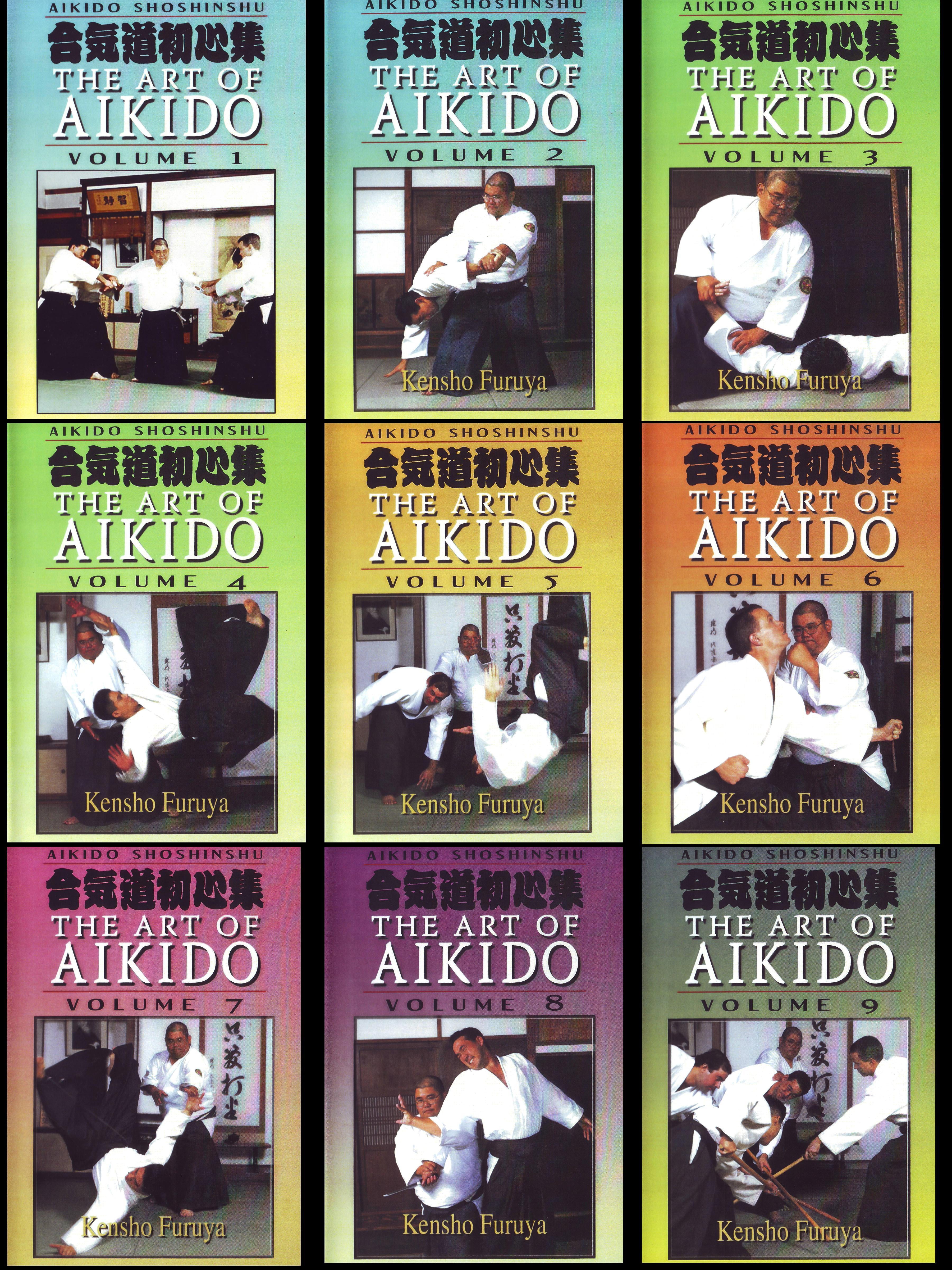 9 DVD SET Art of Aikido Japanese martial arts - Kensho Furuya