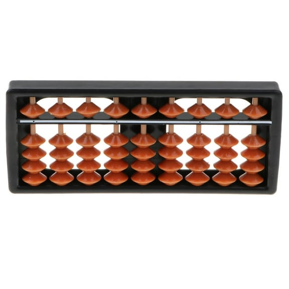 9 Digits 5 Beads Arithmetic Abacus Calculator Count Number Math Learning Tool Kids Educational Toy