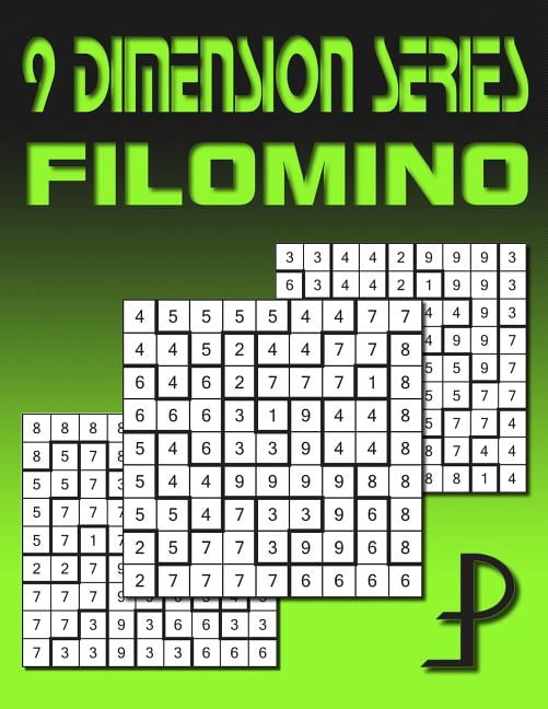 9 Dimension Series: Filomino (Paperback) by Puzzle Factory