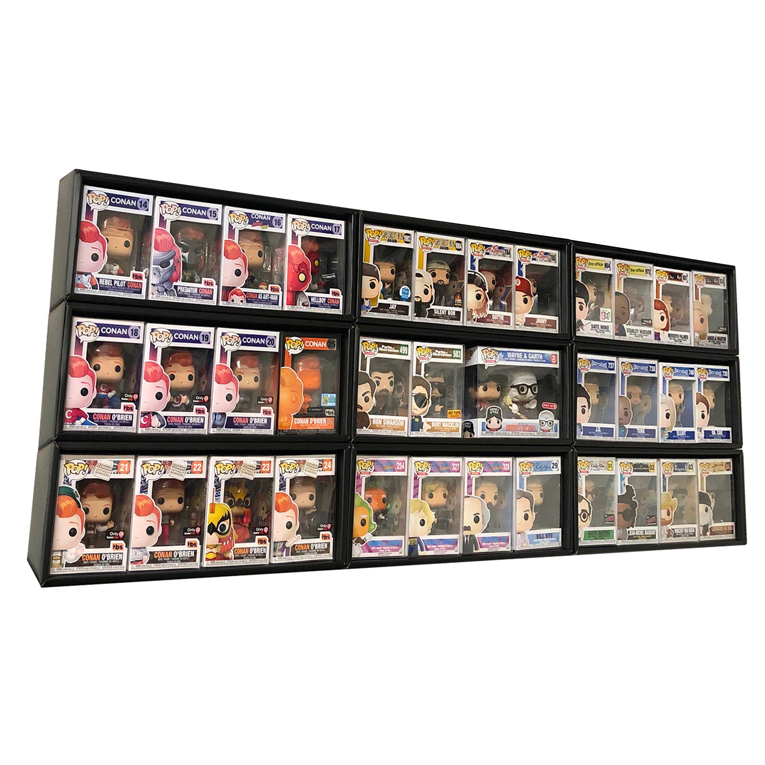 9 Display Cases for Inbox Funko Pops, Wall Mount & Stack Pops
