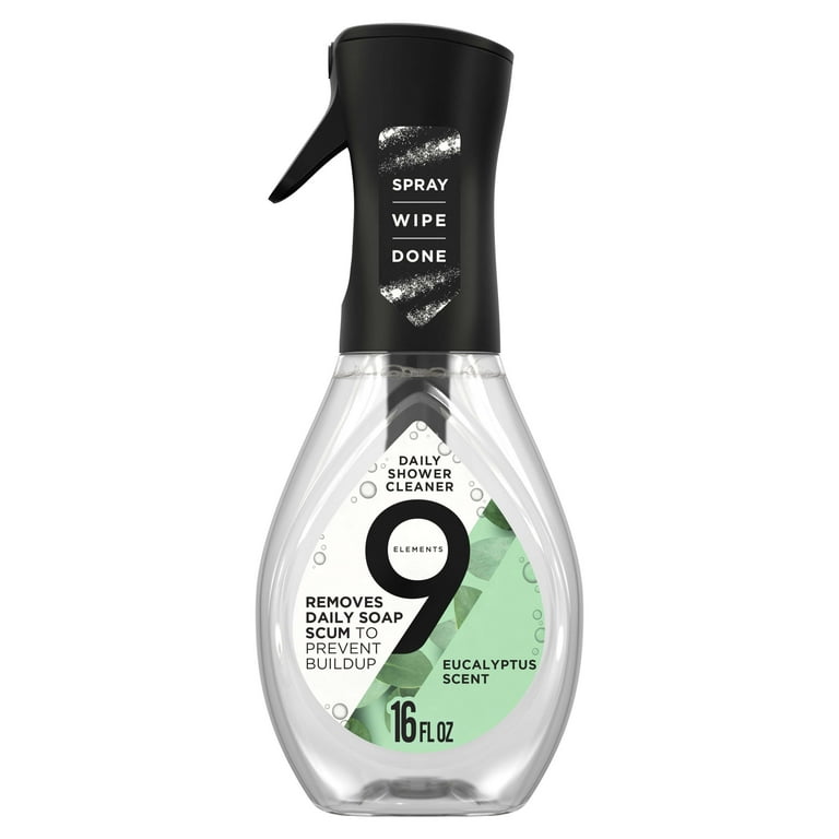 9 Elements Daily Shower Spray, Eucalyptus Scent, 16 fl oz