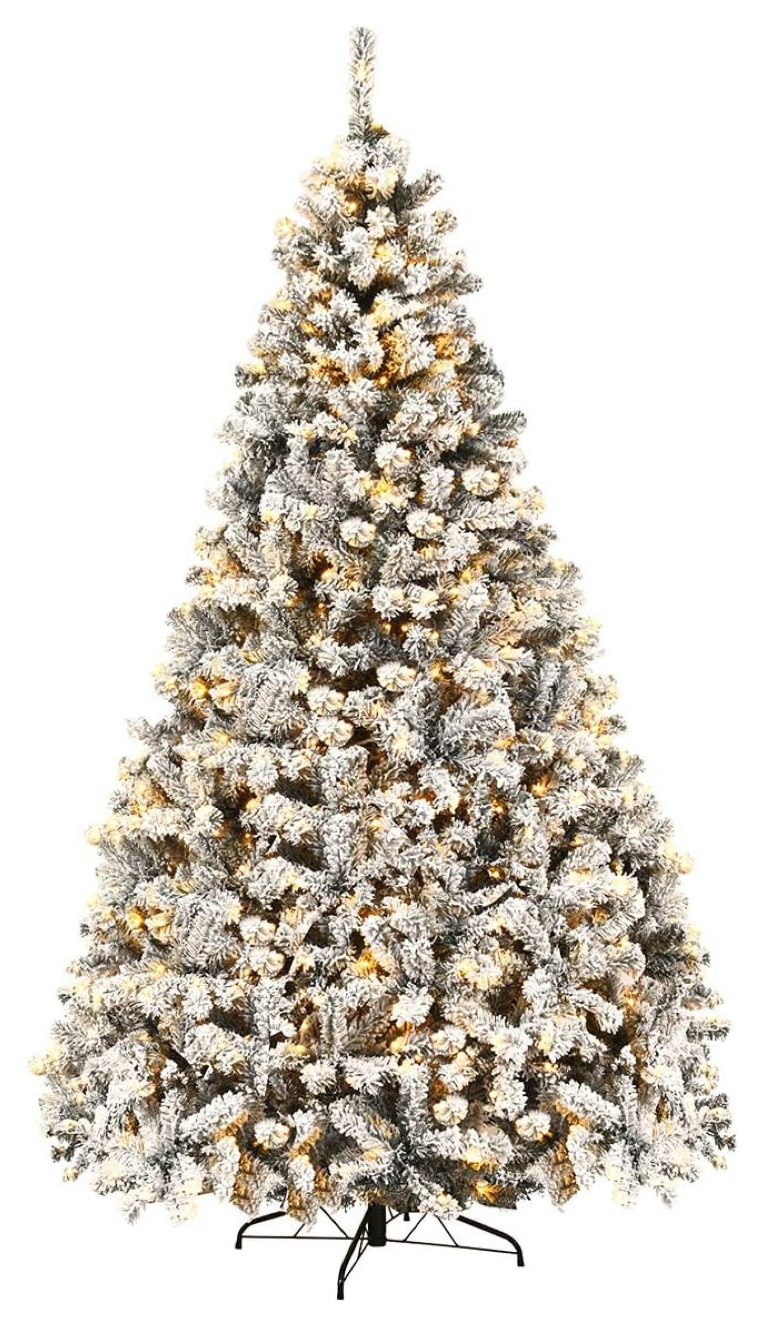 9 FT Christmas Tree with Premium PVC Needles and 1498 Branch Tips, Pre