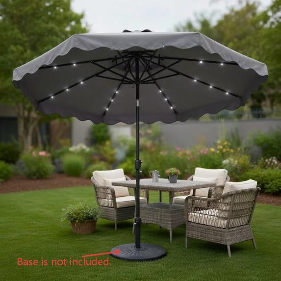 all deals patio umbrellas Blissun 9' Outdoor Umbrella, Outdoor Table Umbrella, Yard Umbrella, Market Umbrella with 8 Sturdy Ribs, Push Button Tilt and Crank (Tan) : Patio, Lawn & Garden Project: How to Make foot diameter umbrella Bundles Size:350 Watt