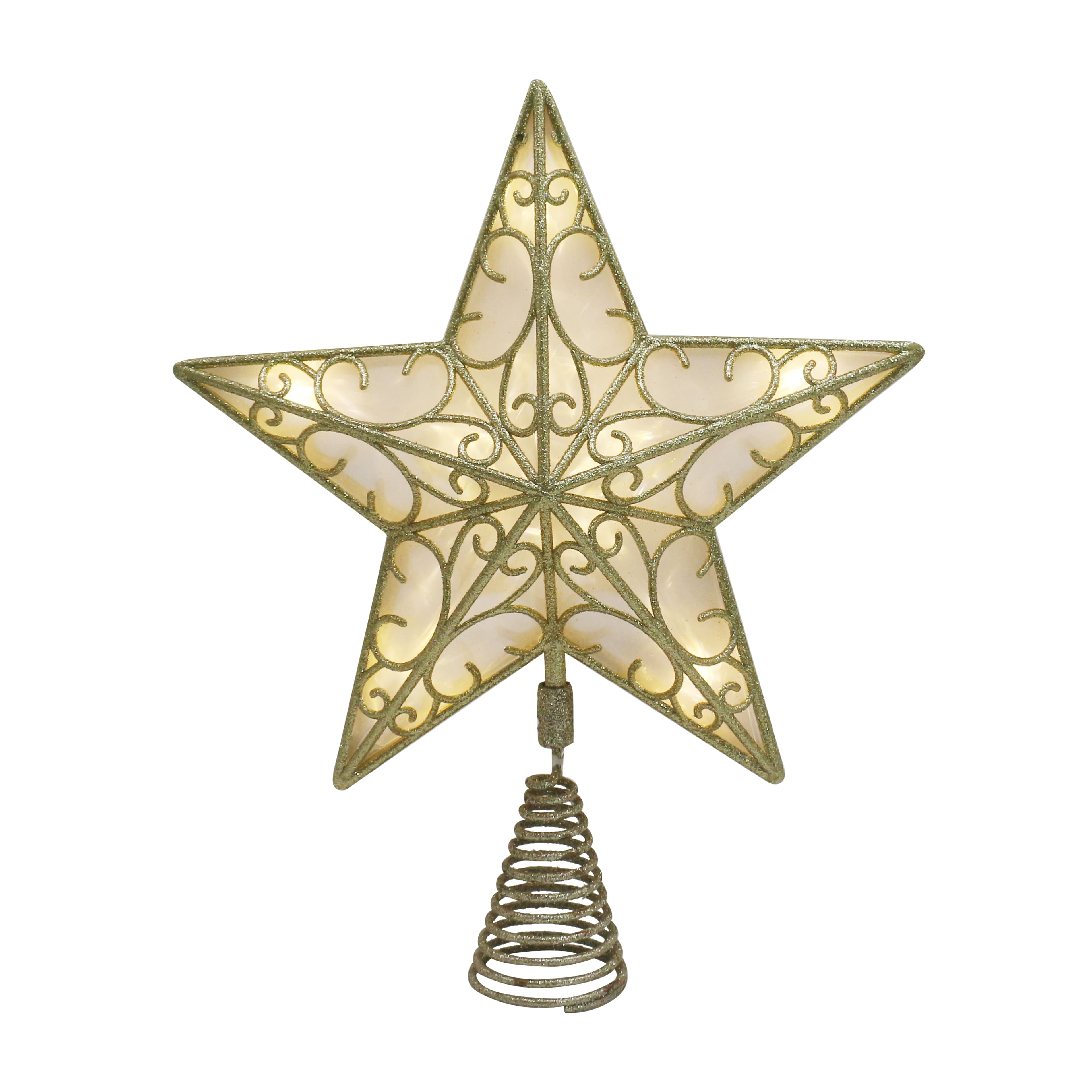 9" Filigree Star Lighted Tree Topper by Ashland®Christmas Tree Topper