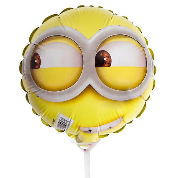 9" Foil Despicable Me Minions Balloon with Stick