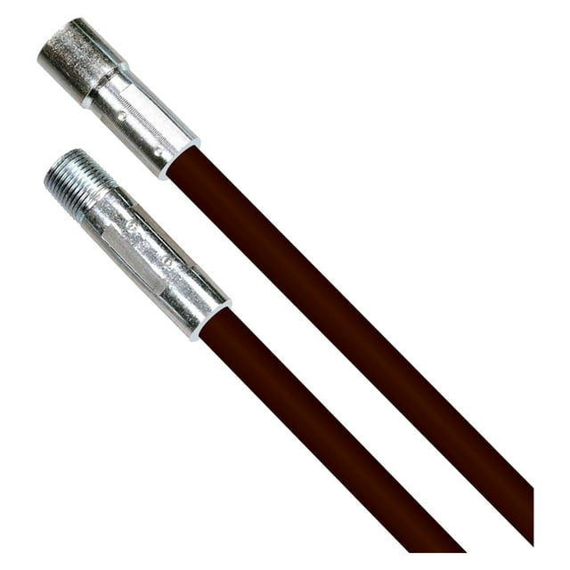 9Foot Chimney Rod Extension Set 3x3 Ft Durable Fiberglass Rods, 1/4