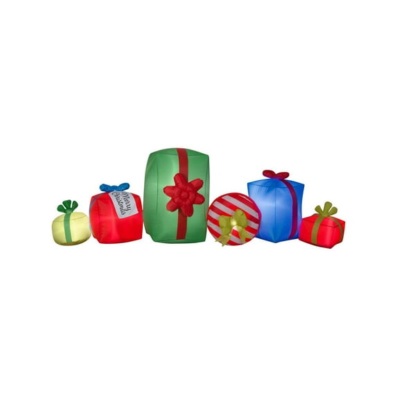9 Foot Wide Present Collection Airblown Inflatable