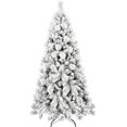 9 Ft PreLit SnowFlocked Christmas Tree with 750 LED Lights & 1964 PVC