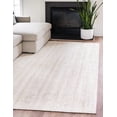 thumbnail image 1 of 9 Ft Square Off White Jute Area Rug | Handmade | Solid Farmhouse Design | Natural Jute Rug for Living Room | Dining Room | Bedroom | Kitchen | Hallway | Entryway, 1 of 5