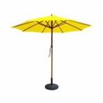 thumbnail image 1 of 9 Ft. Wood Market Umbrella - Yellow, 1 of 1