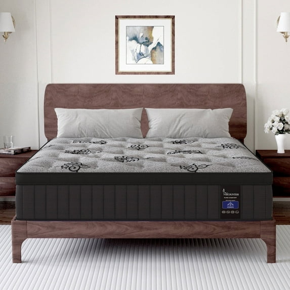 9inch Full Mattress Viscountess Gel Memory Foam Innerspring Hybrid Mattress Medium Firm,Adult