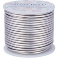 thumbnail image 1 of 9 Gauge 55FT Resistant Jewelry Craft Wire Bendable Aluminum Sculpting Metal Wire for Jewelry Craft Beading Work - Primary Color 3mm diy, 1 of 9