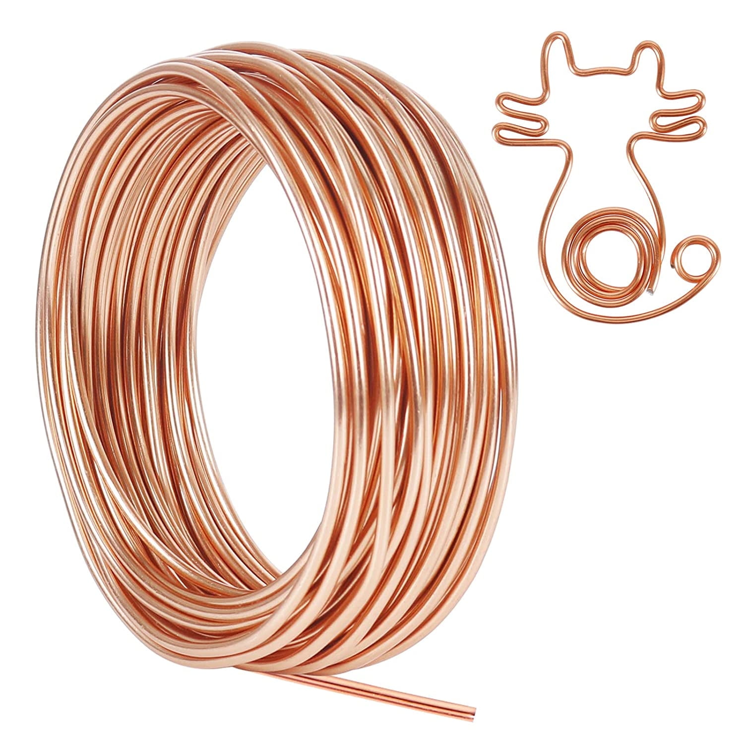 Walmart 9 Gauge DIY Craft Moldable Aluminum Wire 50 feet Jewelry Making Wrapping Copper Walmart