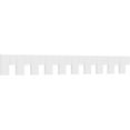 thumbnail image 1 of 9"H x 1"P x 90"L Matthews Architectural Grade PVC Dentil Block Trim, 1 of 10