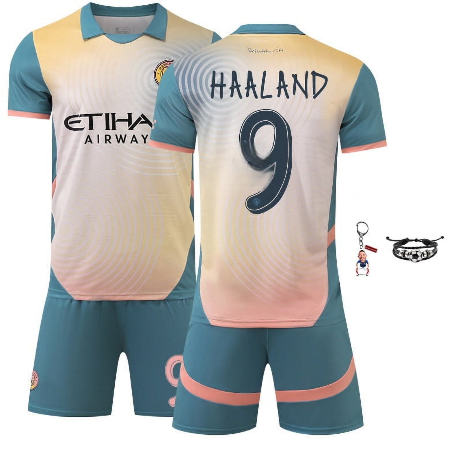 9#HAALAND Soccer Jersey Boys,Boys' Soccer Jersey Soccer Jersey for Kids