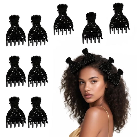 9 Hair Volume Clip for Styling,Root Claw Clips for Women Curly Thick Hair, Root Liffter for Curl
