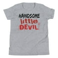 thumbnail image 1 of 9 - Handsome little devil - Youth Short Sleeve T-Shirt, 1 of 3