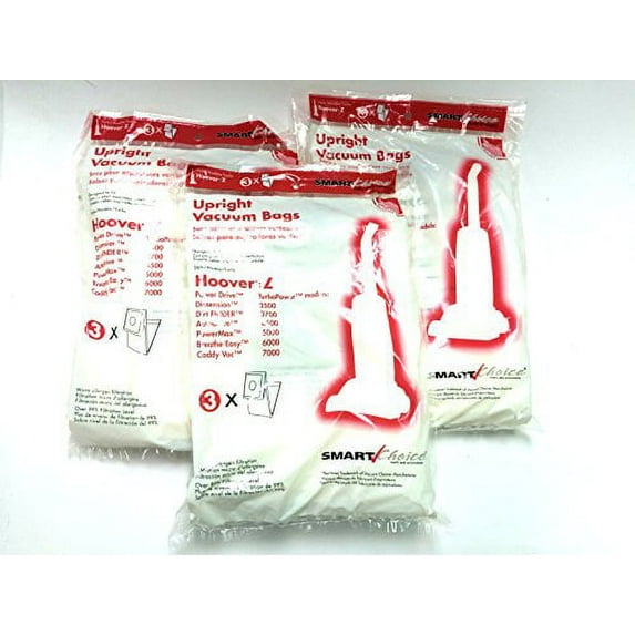 9 Hoover Style Z Micro-Lined Fresh Breeze Vacuum Bags 3pks of 3