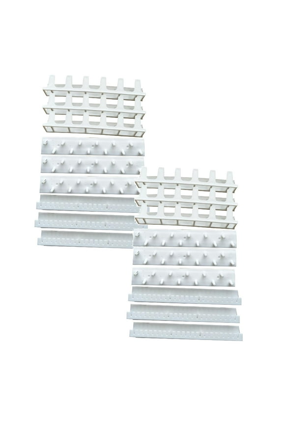 9 In 1 Adhesive Paste Wall Hanging Storage Hooks Jewelry Display Organizer Necklace Hanger