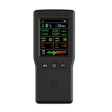 Air Quality Detector, PM2.5 Air Quality Monitor Meter Multifunctional
