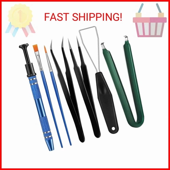 9-In-1 Keyboard Lube Kit Switch Puller, Brushes, Tweezers Mechanical Keyboar
