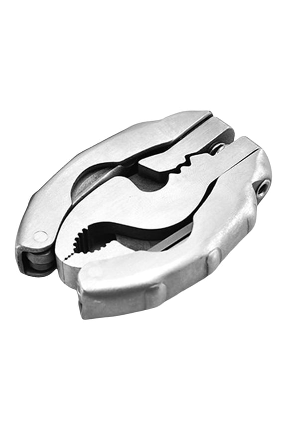 9 In 1 Keychain Tool Pliers Stainless Steel Mini Tool For Everyday Use Compact Folding Tool Tool Pliers With A Screwdriver For Outdoor Camping A