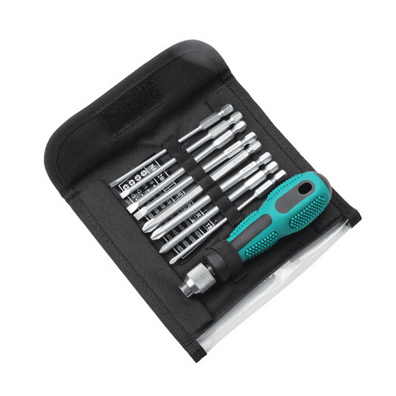 9-In-1 Screwdriver Set Maintenance Tools Eight-Bit Screwdriver Portable Set Carry-on Bag